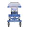 Vestil Blue Rough Terrain Elevating Cart 400 lb Capacity 27.5 x 20.5 CART-PN-400 - alternate 3